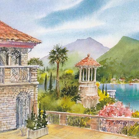 Barony Le Pergole Holiday Apartments لوغانو المظهر الخارجي الصورة
