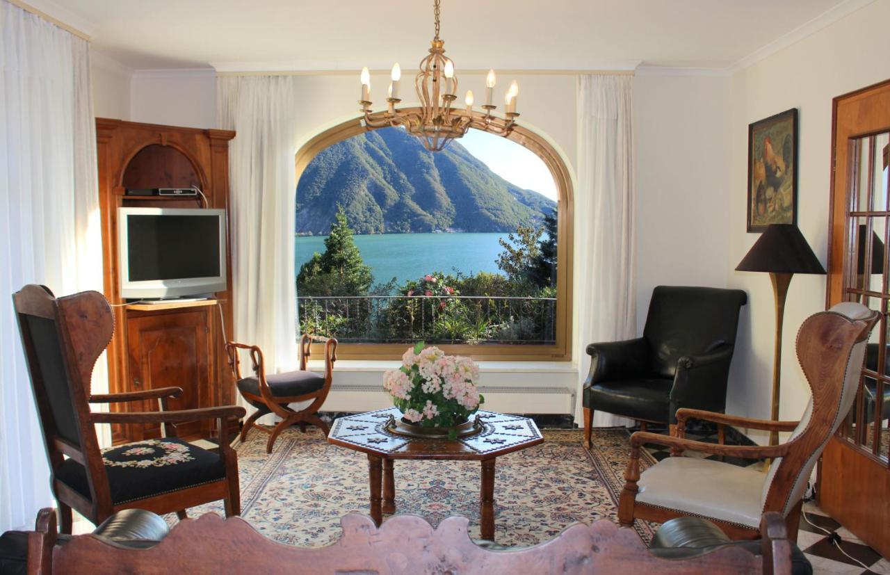 Barony Le Pergole Holiday Apartments لوغانو المظهر الخارجي الصورة