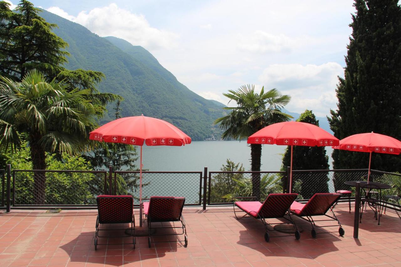 Barony Le Pergole Holiday Apartments لوغانو المظهر الخارجي الصورة