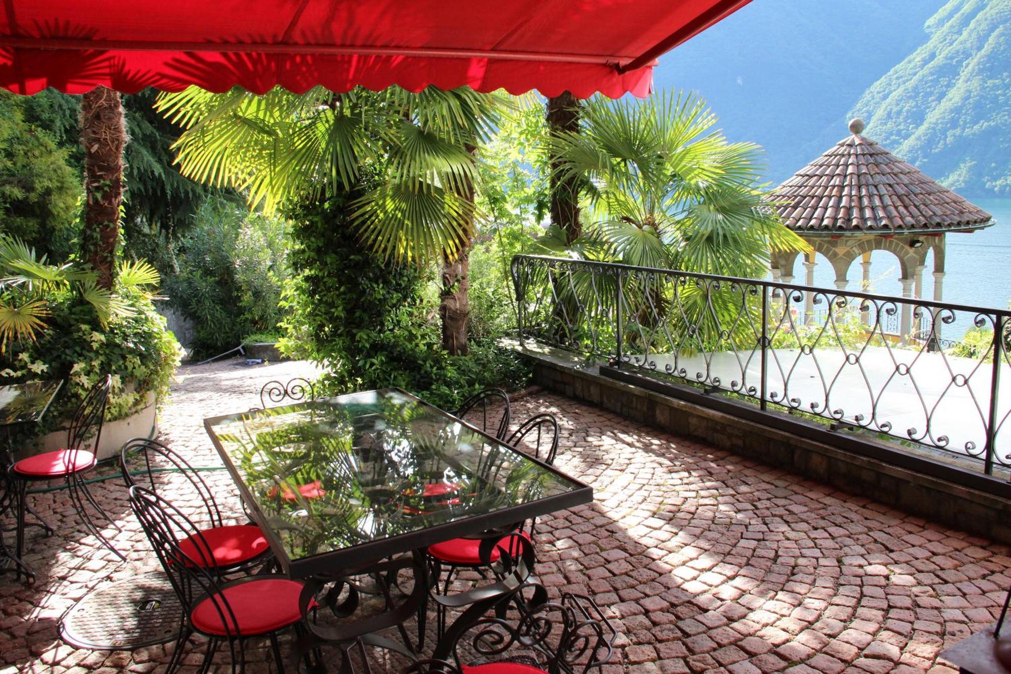 Barony Le Pergole Holiday Apartments لوغانو المظهر الخارجي الصورة