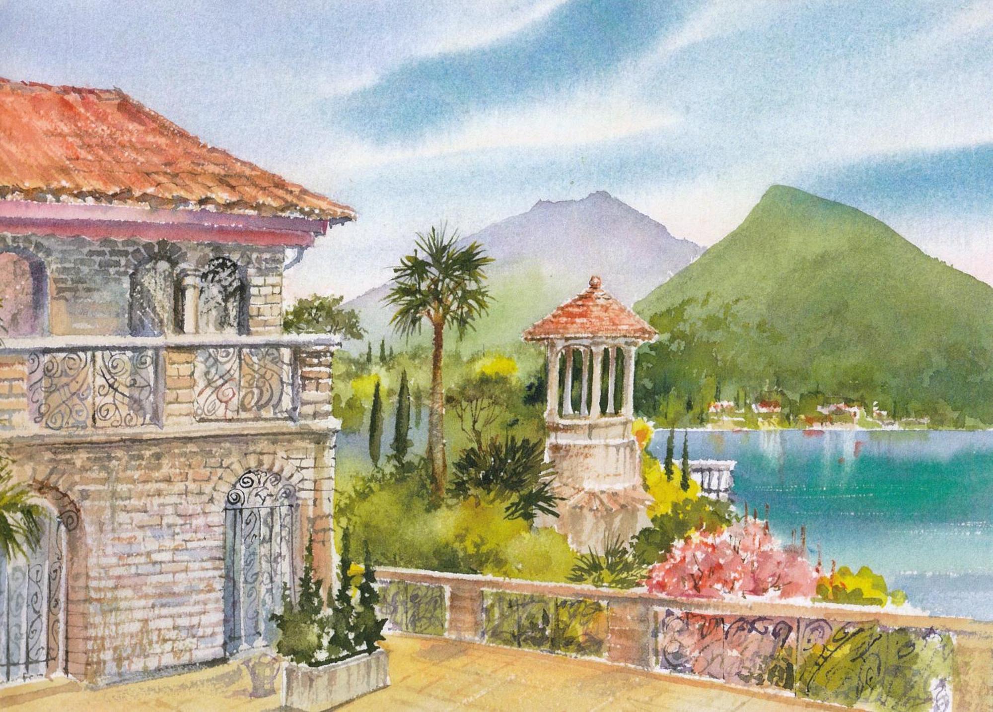 Barony Le Pergole Holiday Apartments لوغانو المظهر الخارجي الصورة